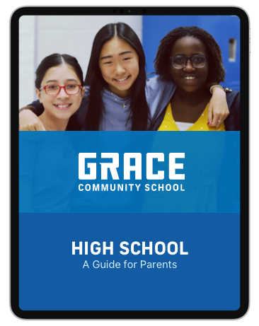 iPad preview of the Grade high school parent guide