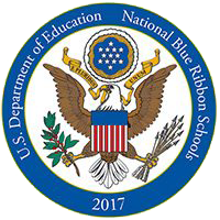 US Department of Education National Blue Ribbon School 2017 logo