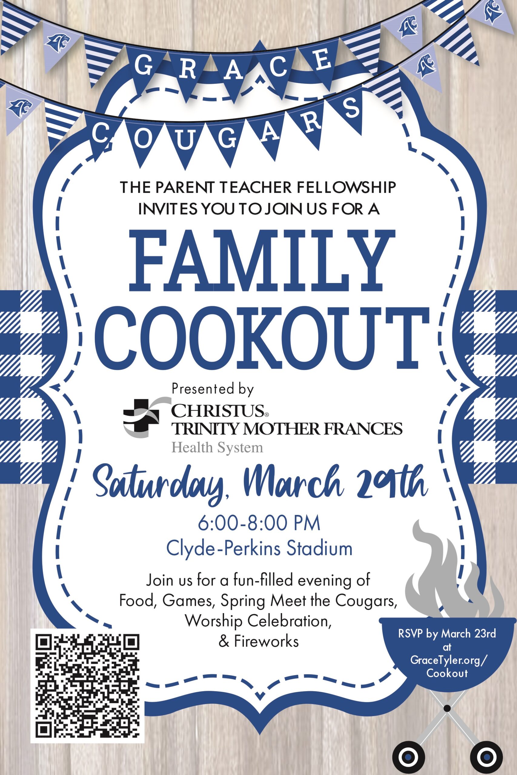 Cookout - Grace Community School, image size:1707x2560